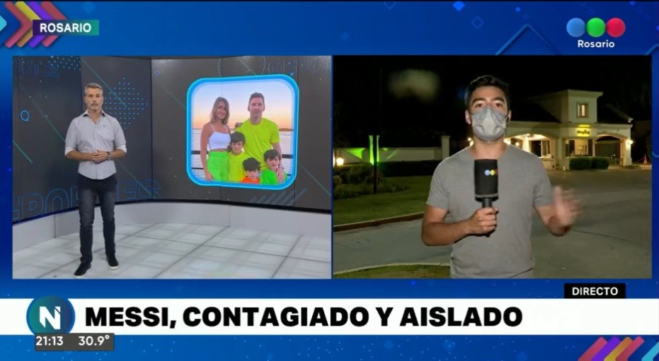 Messi sigue aislado en Funes mientras se recupera del coronavirus | Tecnología