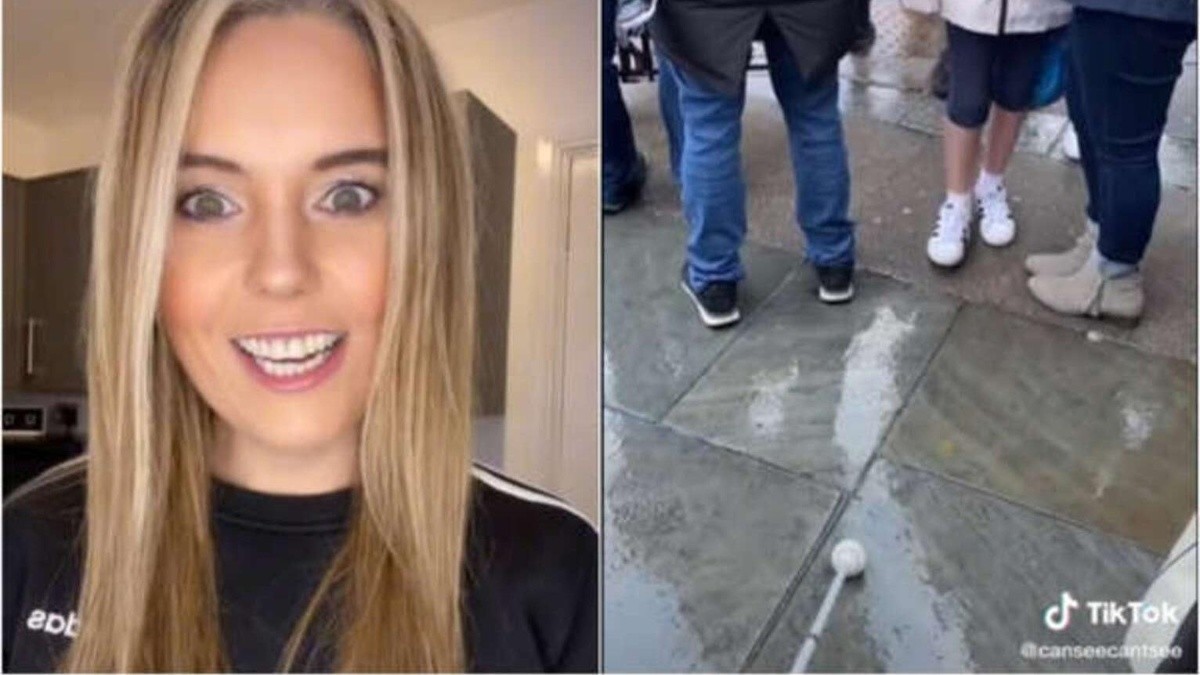 "Nada es imposible": una mujer no vidente muestra su rutina en Tik Tok y se volvió viral | Información General