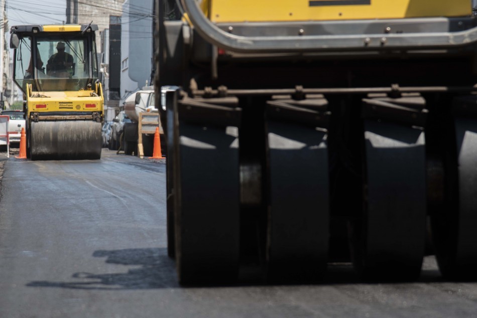Comienza la repavimentación de Laprida entre Riobamba y Pellegrini | Servicios
