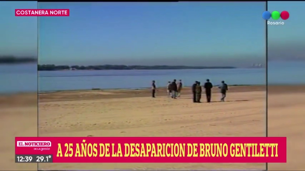 A 25 años de la desaparición de Bruno Gentiletti, su familia continúa buscandolo | Rosario y la región
