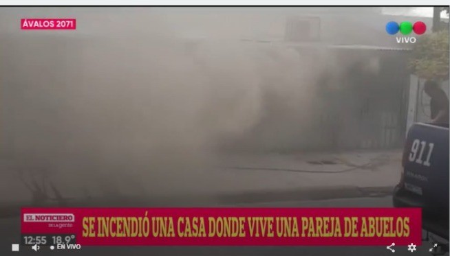 Una pareja de abuelos perdió la casa por un incendio | Rosario y la región