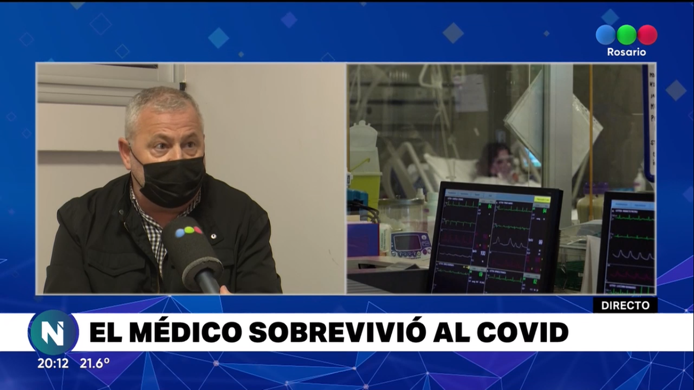 A 2 años de la cuarentena: el médico que sobrevivió al Covid | Rosario y la región