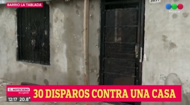 Ametrallaron casa allanada con más de 30 tiros en barrio Tablada | Rosario y la región