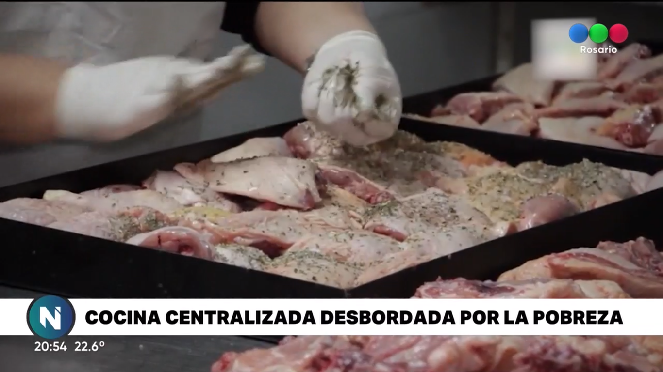 La Cocina Centralizada desbordada: aumentó un 30% la demanda | Rosario y la región