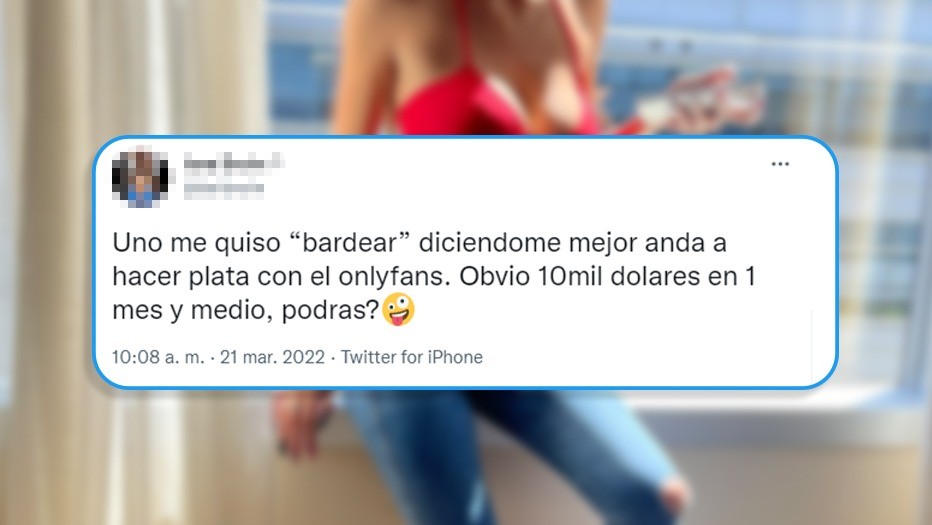 Influencer discutió con un seguidor y blanqueó cuánto gana en Onlyfans | Tecnología