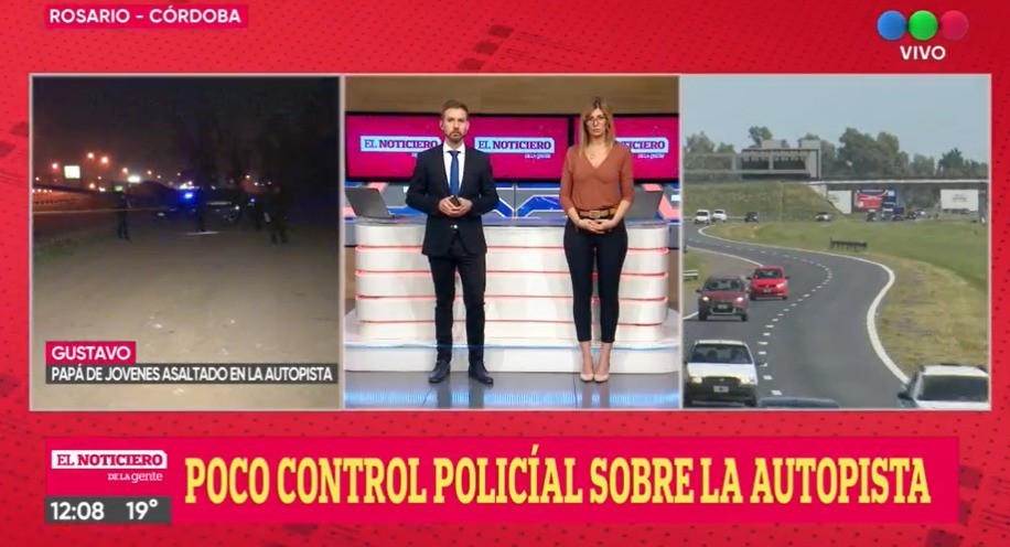 Gustavo papa del joven asaltado en la autopista: “La política tiene que dar soluciones” | Rosario y la región