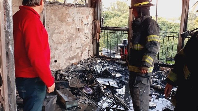 Confirmaron que el incendio en la secretaría de Desarrollo Social fue intencional | Rosario y la región