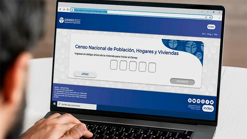 Habilitan web del censo digital para que lo realicen quienes no fueron censados | Información General