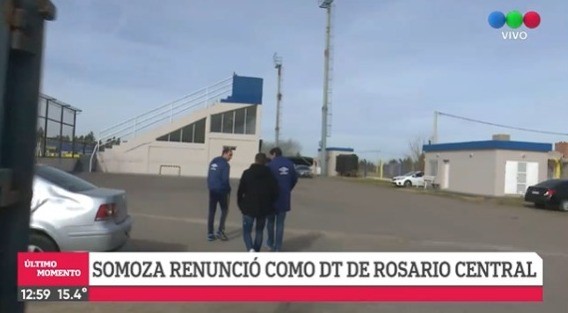Leandro Somoza habría presentado la renuncia como DT de Rosario Central | Rosario y la región