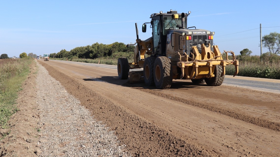 Ya se ejecutó un 42% de la repavimentación de la ruta 10 | Rosario y la región