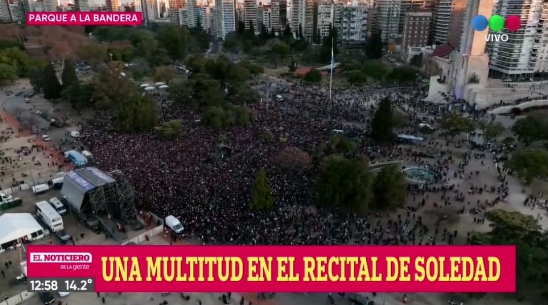 Sole Pastorutti sobre el show en Rosario por el día de la Bandera: “Me sentí embargada por la emoción" | Rosario y la región
