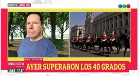 Ola de calor en Europa: el Reino Unido registró la mayor temperatura de su historia | Rosario y la región