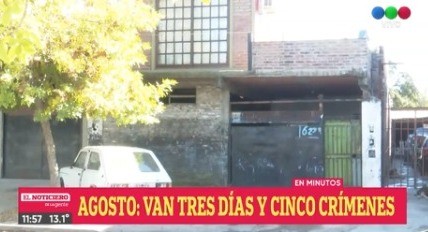 Quinto crimen en agosto: asesinaron a un joven frente a un taller mecánico | Rosario y la región