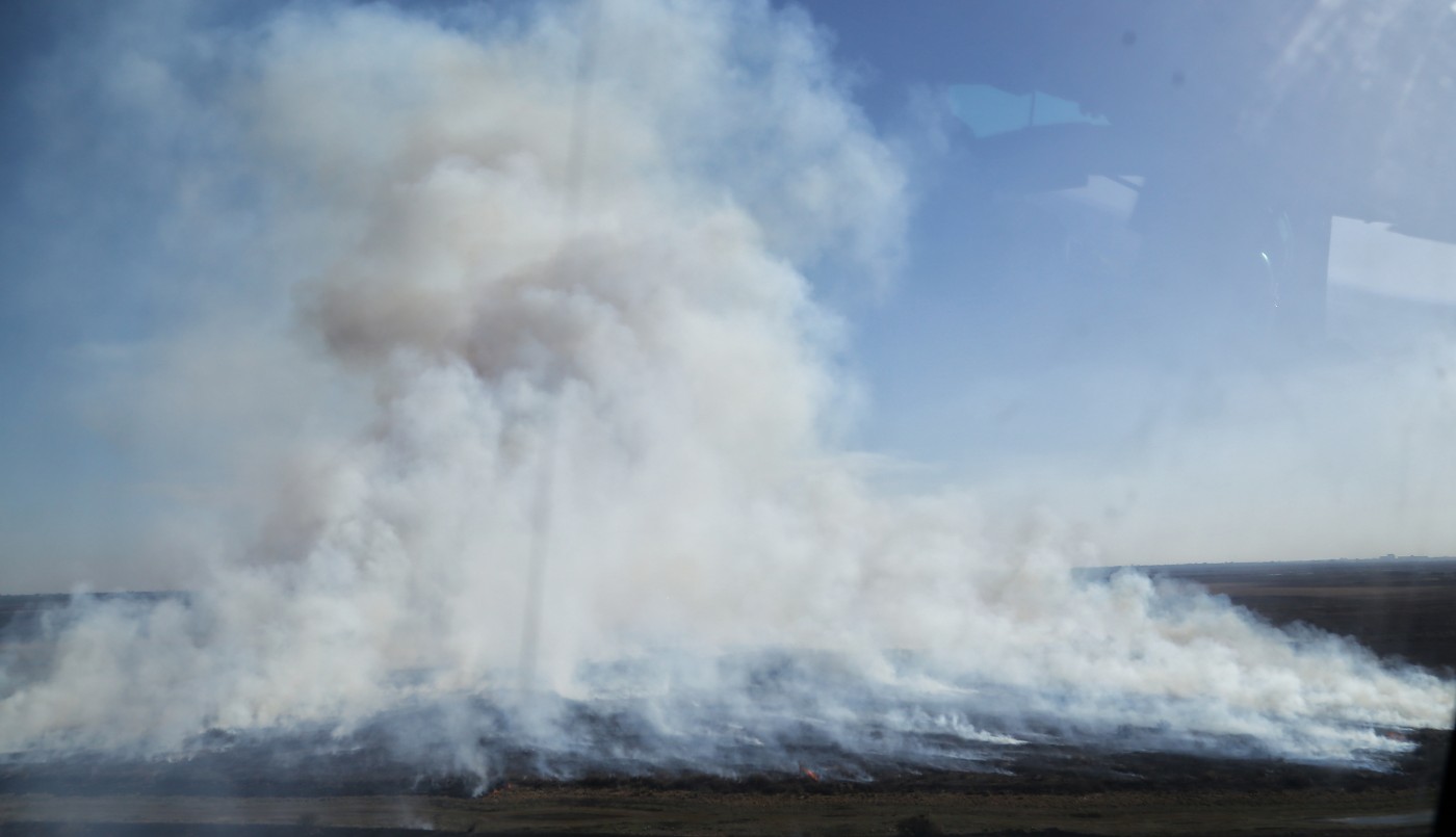 La ministra de Ambiente y el jefe de las Fuerzas Armadas sobrevolaron la zona de incendios en el Delta | Rosario y la región