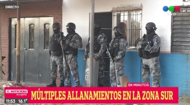 Golpe a Los Monos: más de 50 allanamientos al Clan Cantero | Rosario y la región