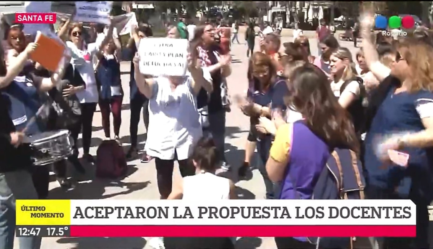 Los docentes aceptaron la propuesta del Gobierno y no van al paro | Rosario y la región
