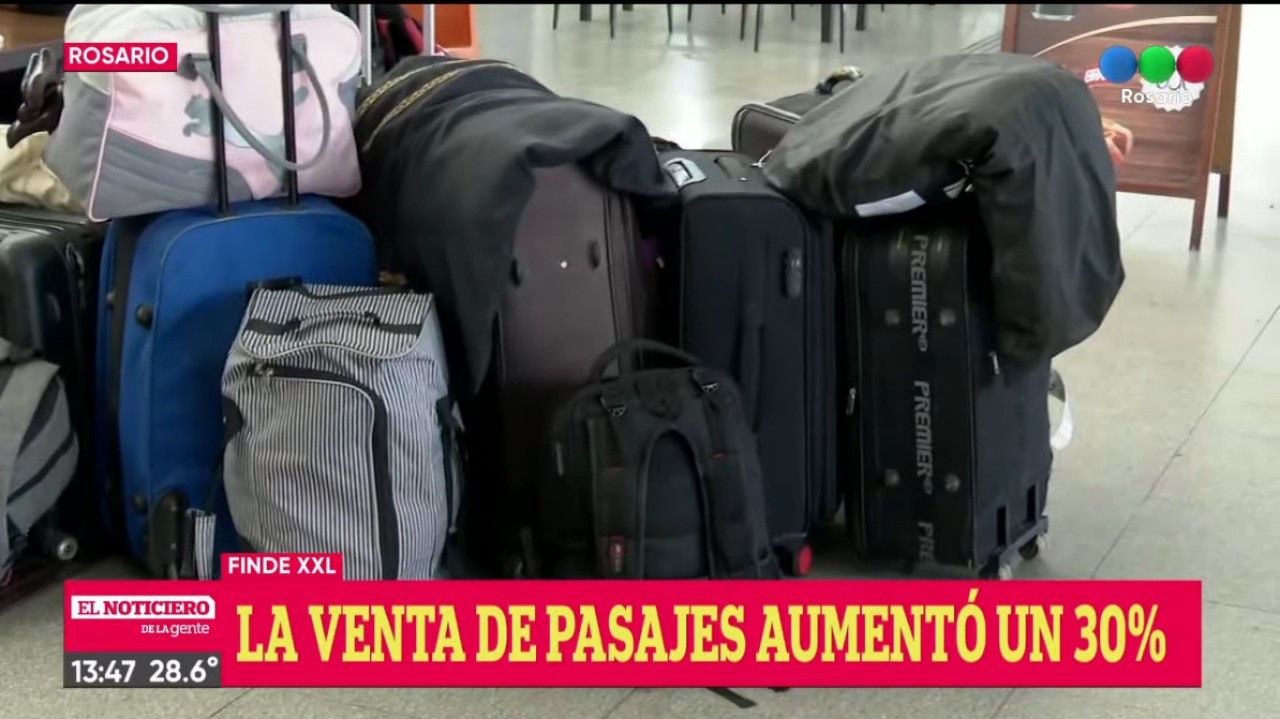 Gran cantidad de pasajes vendidos por el fin de semana largo | Rosario y la región