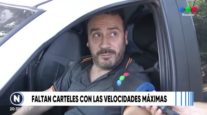 Fotomultas: faltas carteles de señalización de velocidades máximas | Rosario y la región