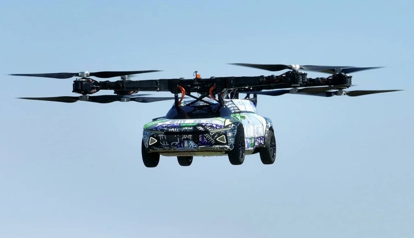 El Xpeng X3 completó su vuelo inaugural | Tecnología