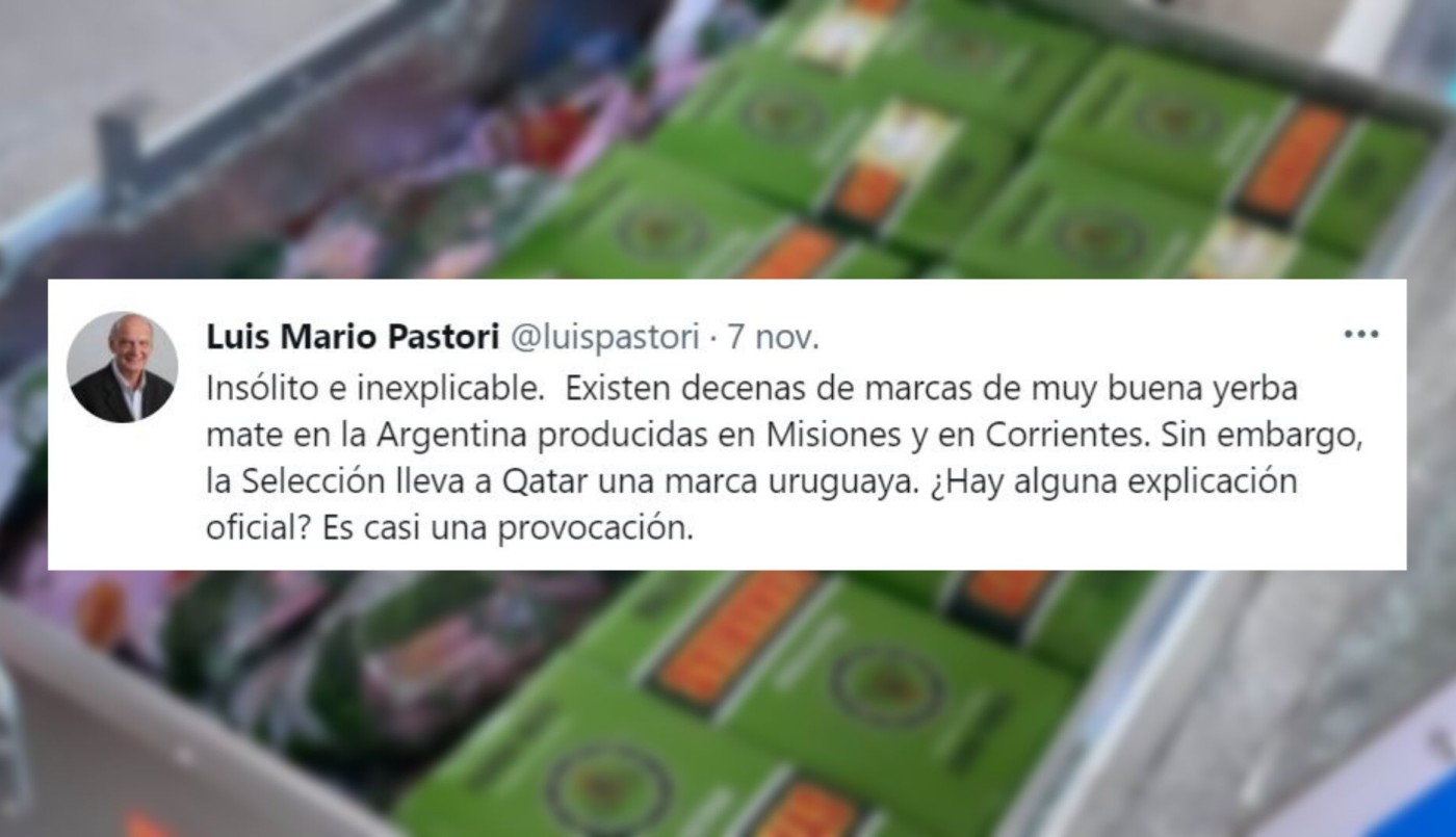 La Selección lleva una yerba uruguaya al Mundial y un político protestó: "Provocación" | Qatar 2022