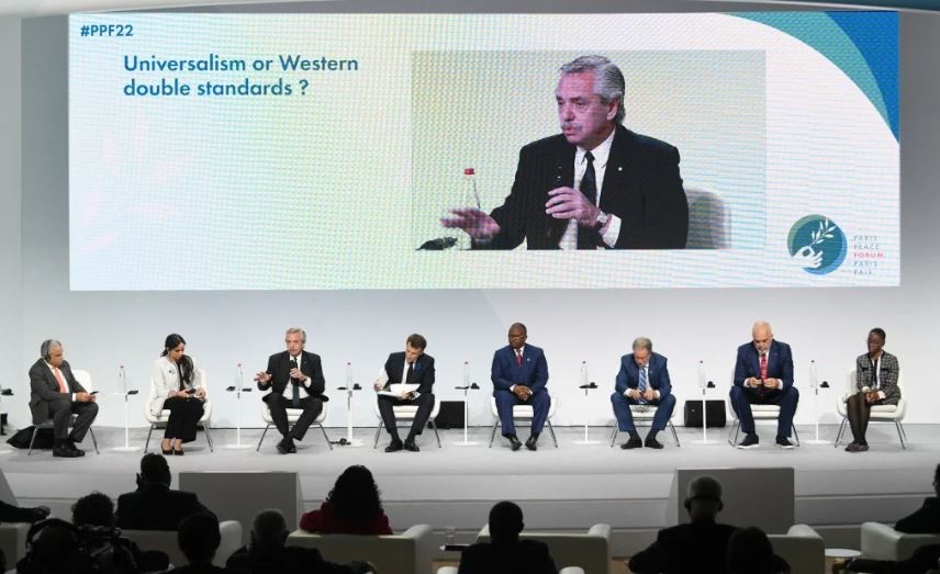 Alberto Fernández pidió que Ucrania y Rusia retomen el diálogo durante su participación en el Foro de París por la Paz | Política y Economía