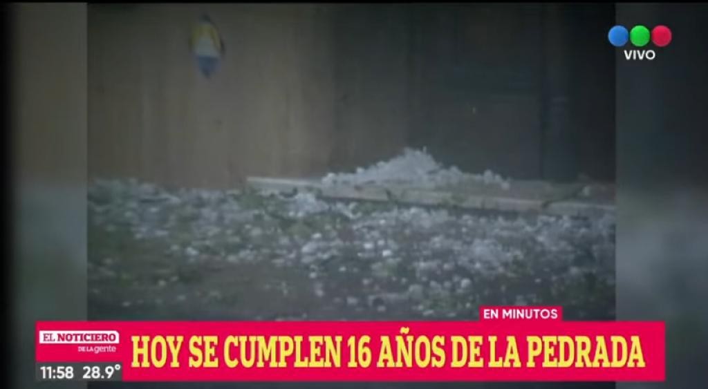 A 16 años de la histórica granizada que sembró el caos en Rosario | Rosario y la región
