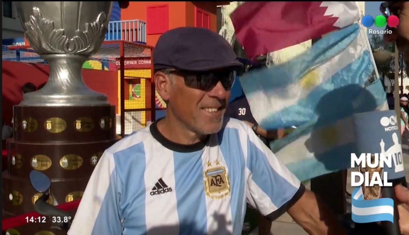 Recorrió 10 mil km en bicicleta para llegar al Mundial | Qatar 2022