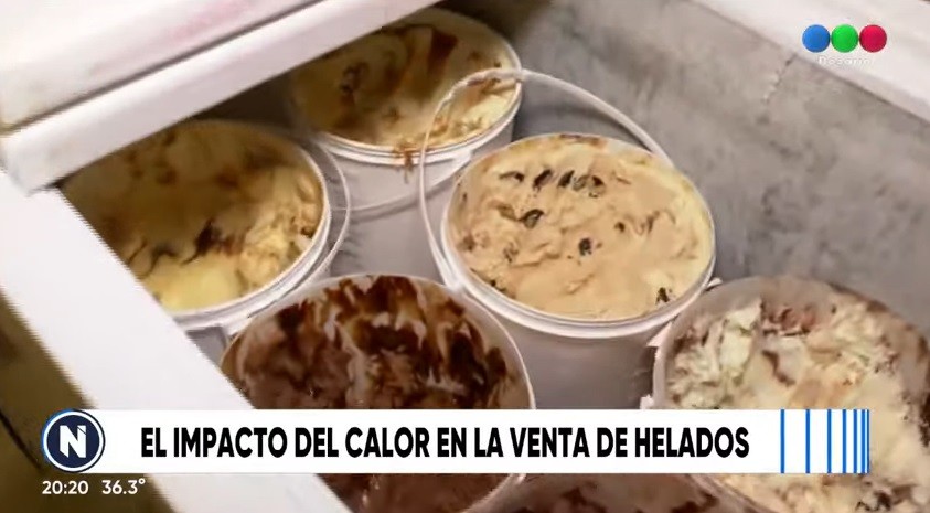 Así impacta la ola de calor en las heladerías rosarinas | Rosario y la región