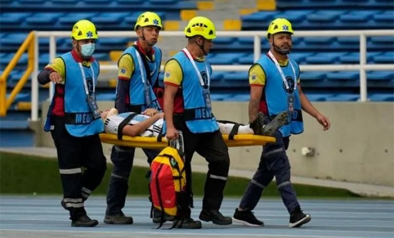 Buonanotte, jugador del Sub 20, sufrió traumatismo de columna cervical y cráneo | Deportes
