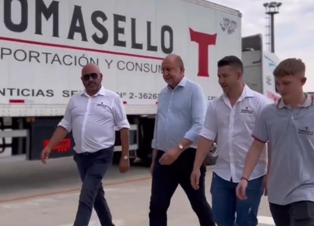 Juan Carlos Doria recibió a Perotti en Ricardone | Rosario y la región