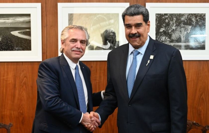Fernández se reunió con Maduro y volvió a pedir que se levante el bloqueo a Venezuela | Política y Economía