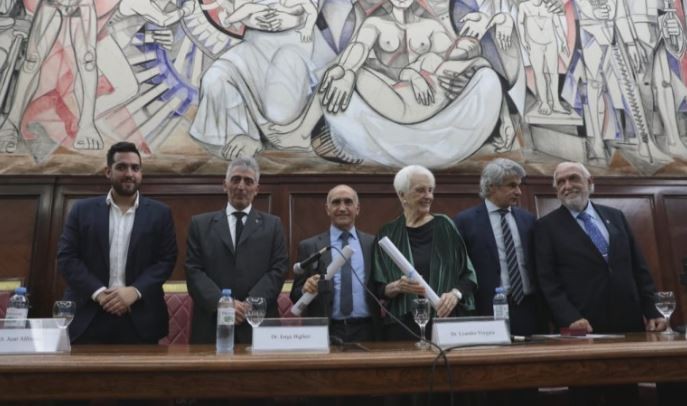 Graciela Fernández Meijide y Daniel Marcelo Salvador recibieron el título Honoris Causa de la UBA | Política y Economía