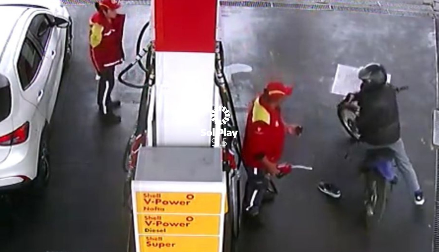 Video: playero de una estación de servicio evitó un robo a las trompadas | Información General