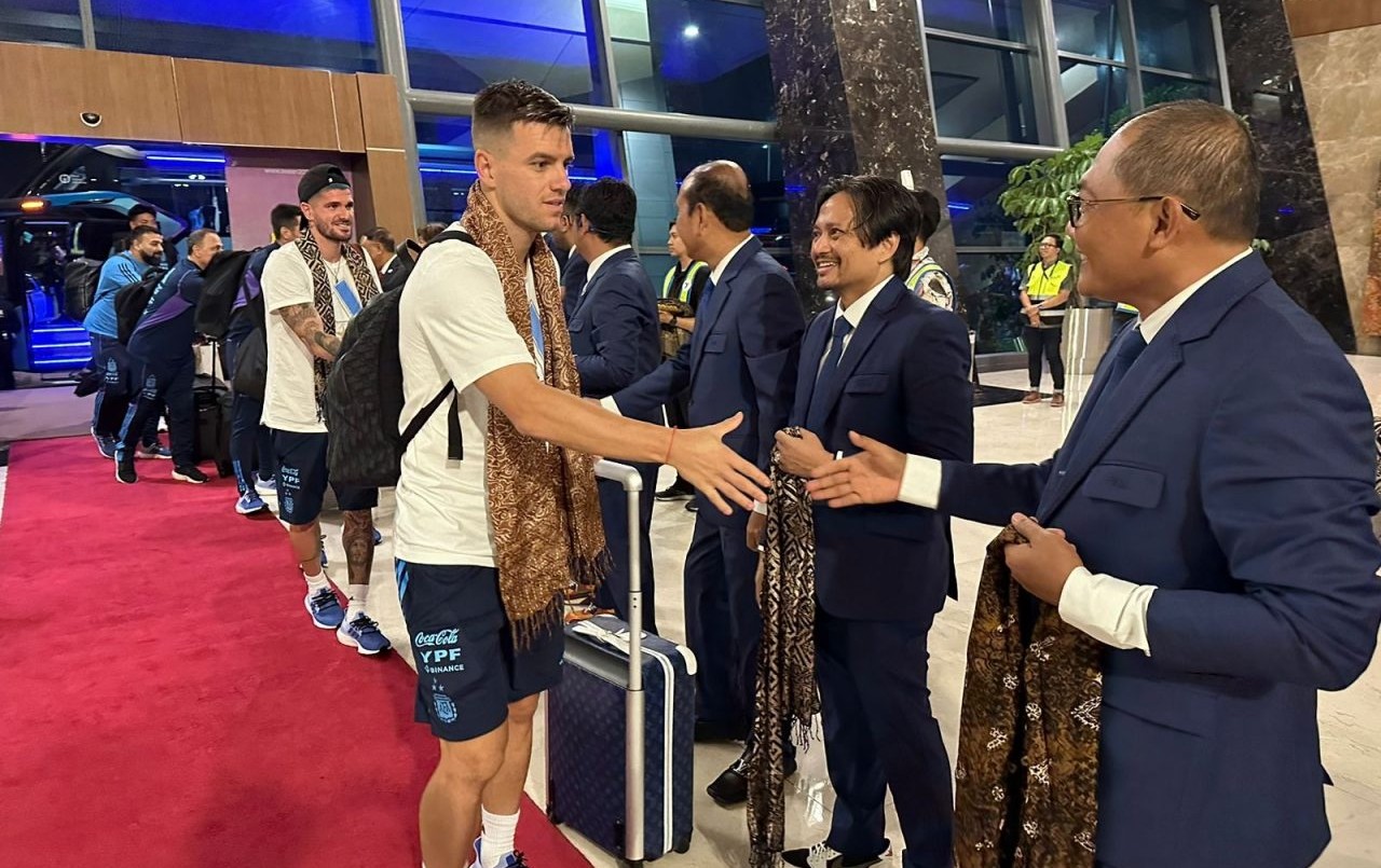 La Selección llegó a Indonesia para el segundo amistoso en Asia contra el seleccionado local | Deportes