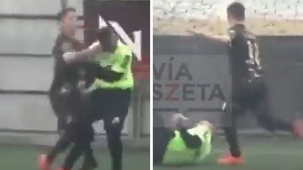 Video: le patearon la cabeza y dejaron inconsciente a un árbitro durante una brutal paliza en una liga de fútbol amateur | Información General