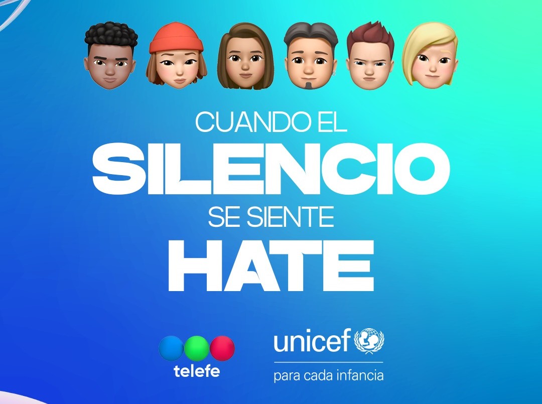 UNICEF y Telefe se unieron para lanzar ElSilencioSeSienteHate | Información General