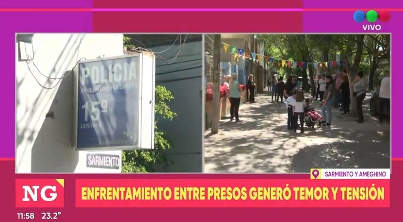 La palabra de familiares de niños que asisten a la escuela lindera a la comisaria baleada | Rosario y la región
