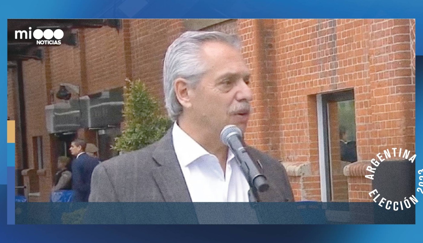 Votó Alberto Fernández: "Después del 10 de diciembre voy a seguir como un ciudadano más" | Política y Economía
