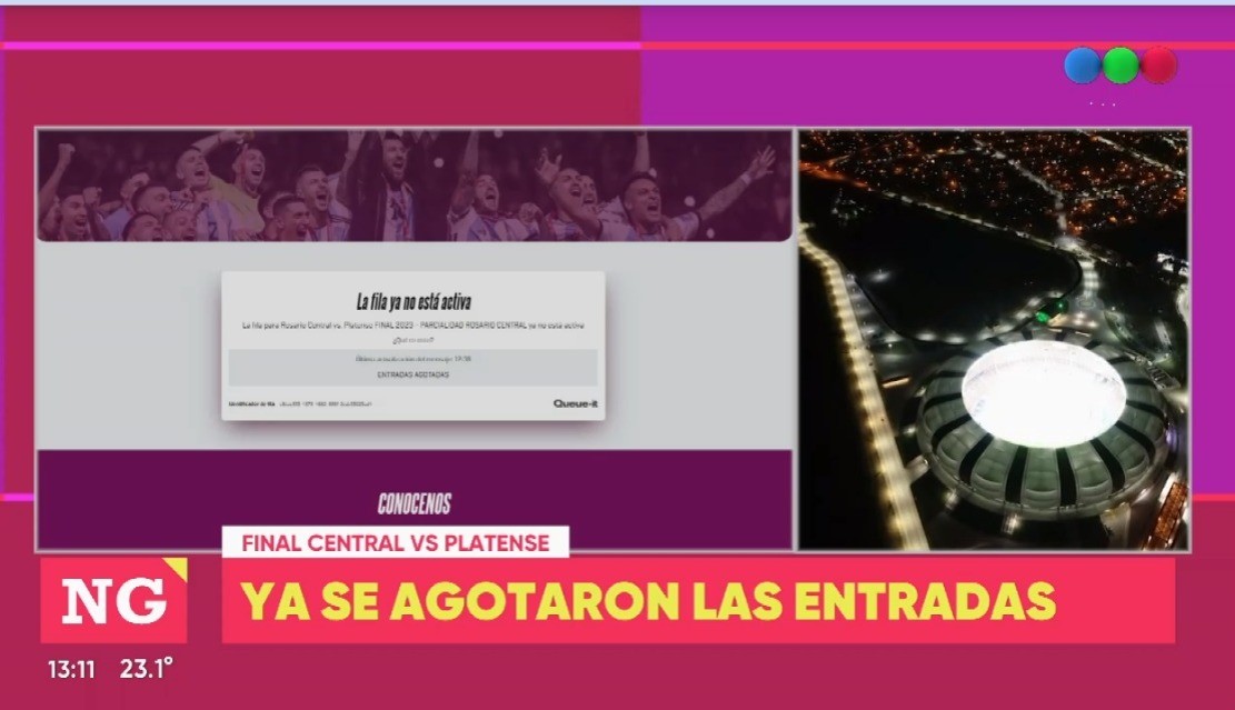 Se agotaron en media hora las entradas para ver la final de Central en Santiago del Estero | Deportes