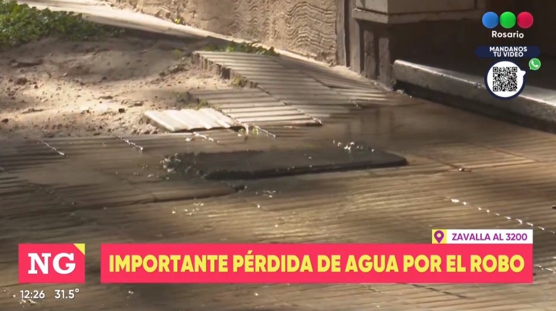 El robo de medidores de agua no cesa y los vecinos del barrio Echesortu sufren las consecuencias | Rosario y la región