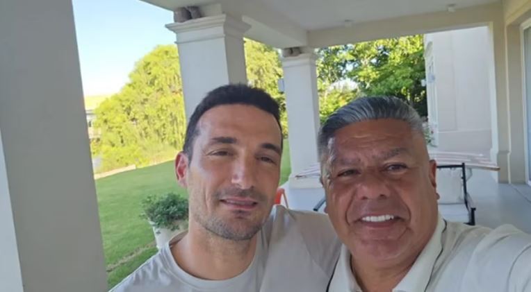 Lionel Scaloni y Claudio "Chiqui" Tapia se reunieron para definir el futuro de la Selección argentina | Deportes