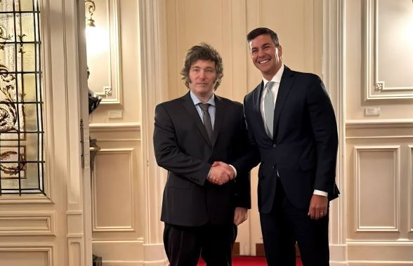 Milei recibió en la Rosada a su par de Paraguay para repasar la agenda conjunta | Política y Economía