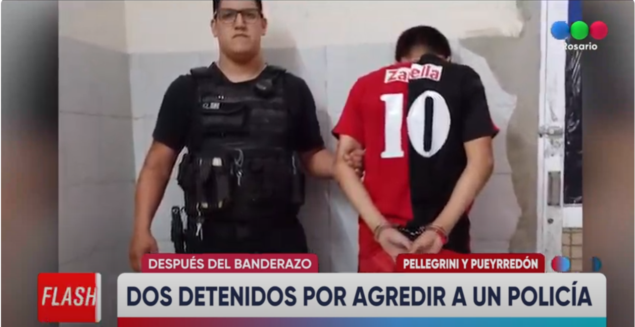 Detenidos por agredir y tratar de robar policía: fueron capturados en el Coloso | Rosario y la región