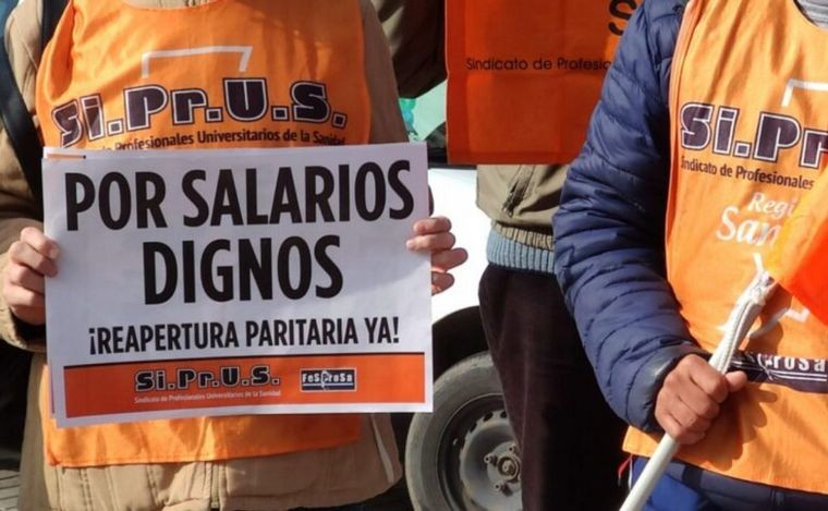 Profesionales de la salud nucleados en SiPrUs paran por 48 horas | Rosario y la región