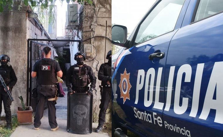 Once demorados en allanamientos a una banda narco ligada a amenazas a Pullaro | Rosario y la región