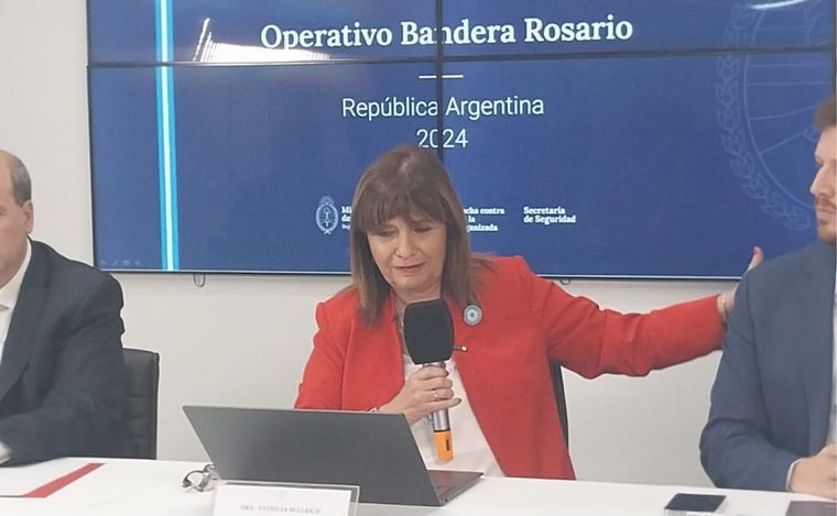Bullrich, sobre el Plan Bandera: "El compromiso con Santa Fe es total" | Rosario y la región