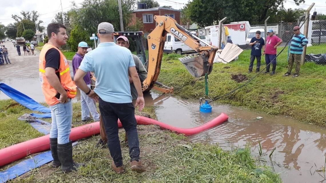 Luego de las intensas lluvias la Provincia brinda asistencia a las localidades del sur que fueron afectadas | Información General