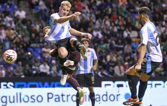 Estrepitosa caida de Argentina frente a México en el segundo amistoso Sub 23 | Deportes