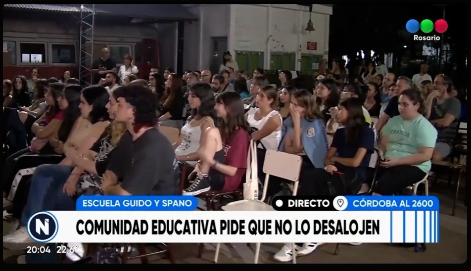 Piden que no desalojen a la escuela Guido y Spano | Rosario y la región