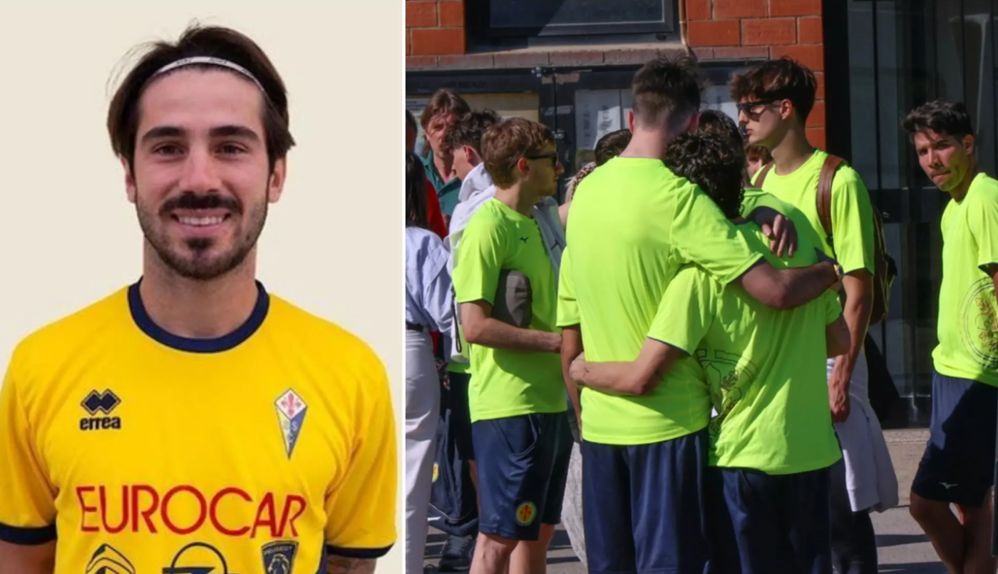 Dolor en el fútbol italiano: murió un jugador de 26 años tras desplomarse en la cancha durante un partido | Deportes